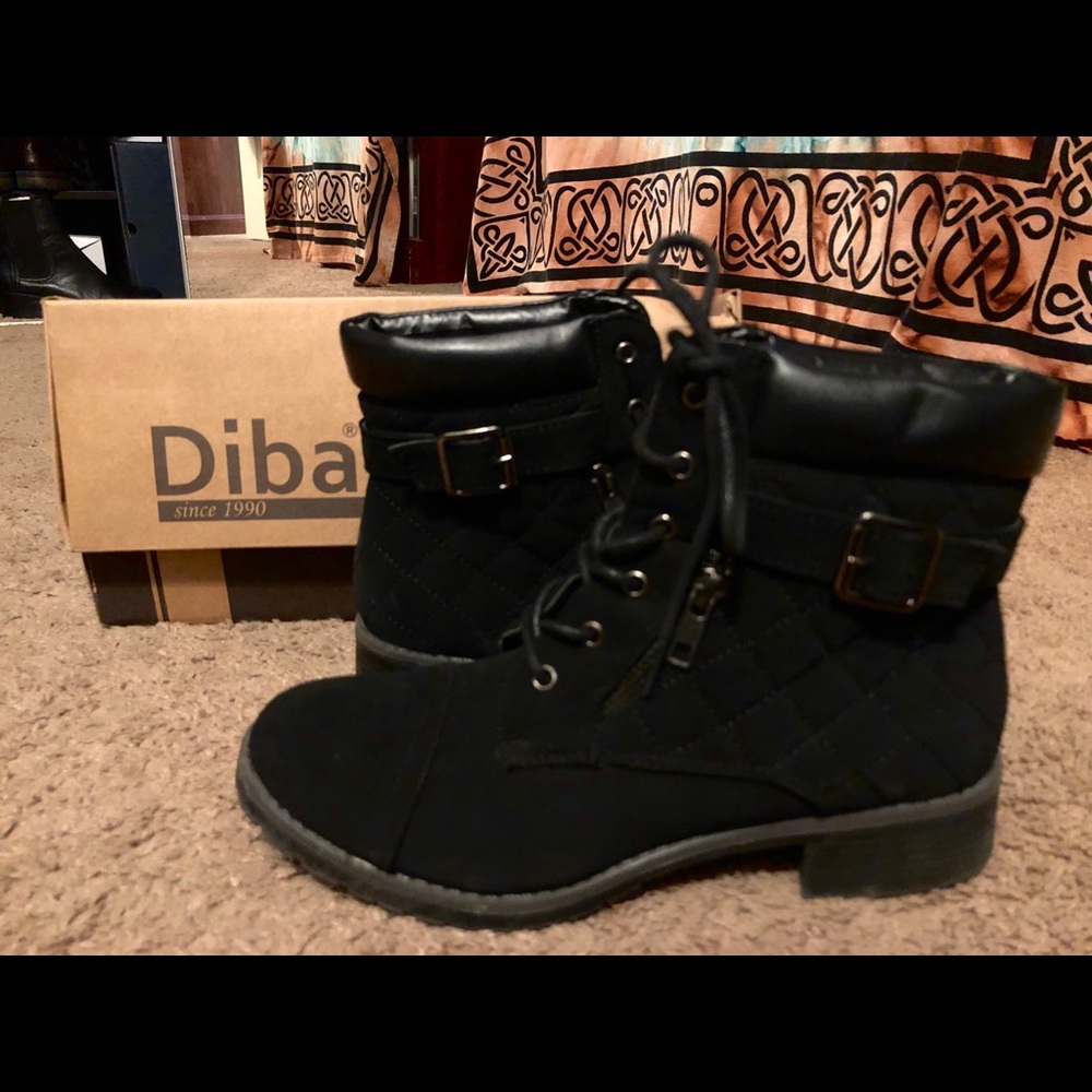 Black boots